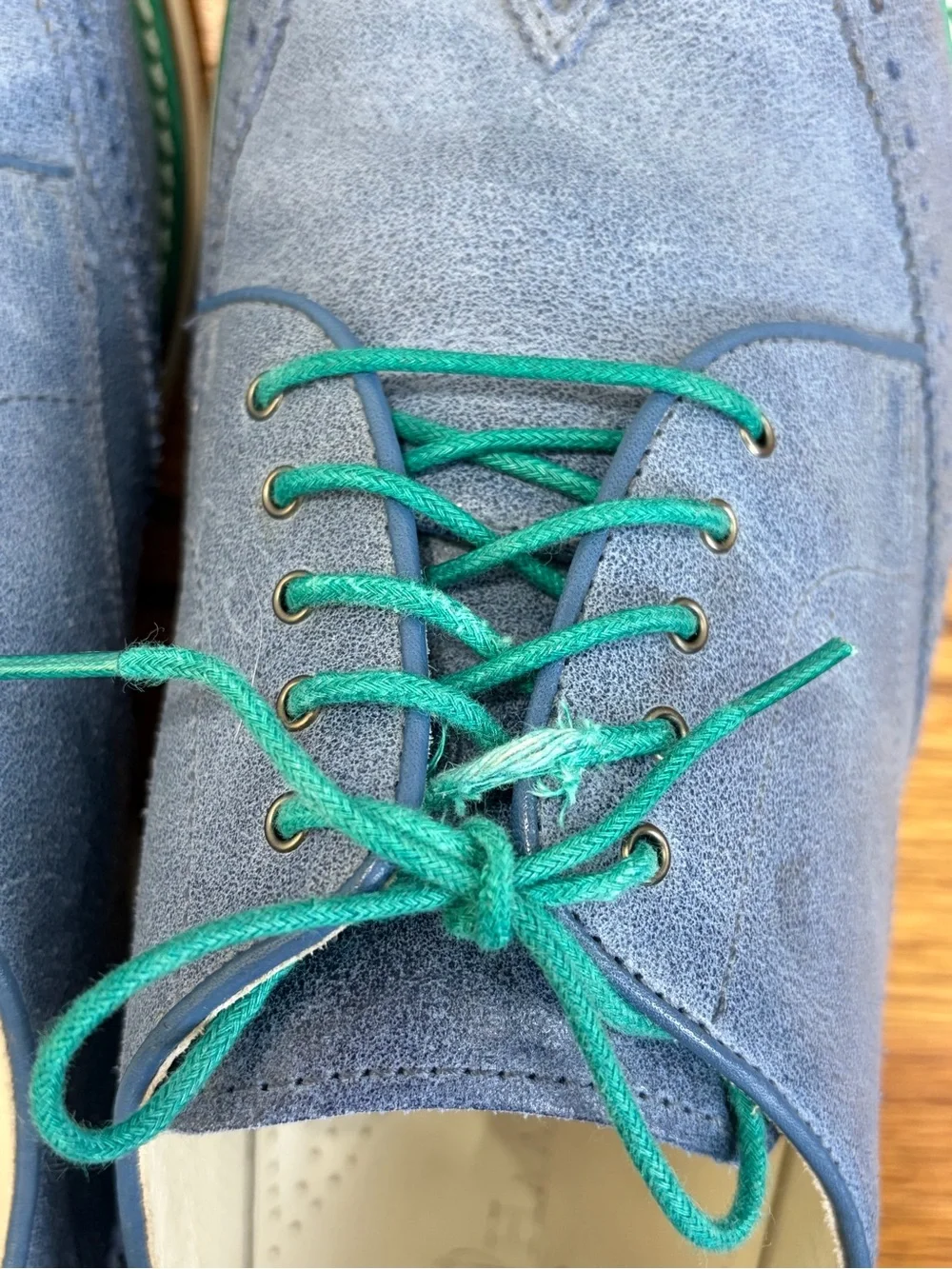 Cole Haan Air Franklin Smoke Suede Wingtip Oxford NikeAir Technology (13)